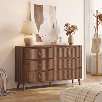 55.16 " W 6 - Drawer Dresser