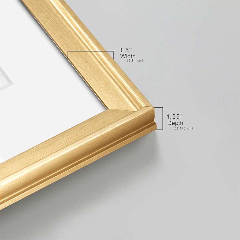 Enjoying The Company We Keep " Enjoying The Company We Keep ", 42.5" H x 30.5" W x 1" D, Gold