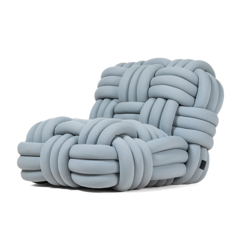 Knitty Armchair, Citadel Gray