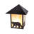 9" Wide Lone Bear Left Wall Sconce