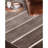 Roxanne Hand-Knotted Wool Striped Rug – Brown/Gray-24387605