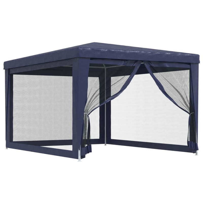 Andreyah 3m x 4m Iron Party Tent, Blue, Blue