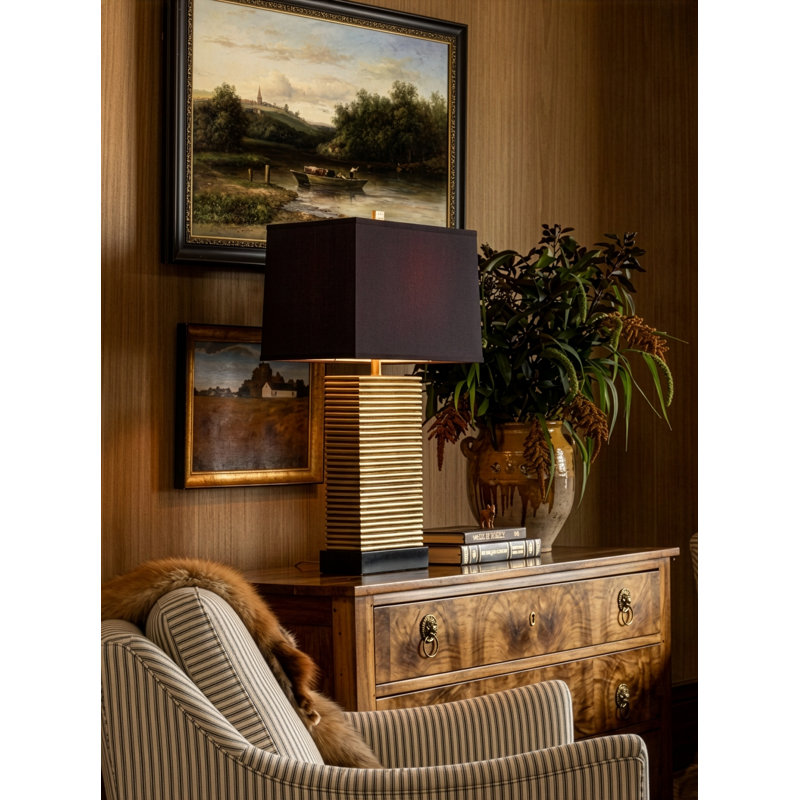 MarketPlace Composite Table Lamp, Black