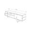 Unfinished TV Stand for TVs up to 65"-1385991059