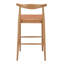 Ensemble de 2 tabourets de bar avec tabourets de bar et chaises de cuisine durables
