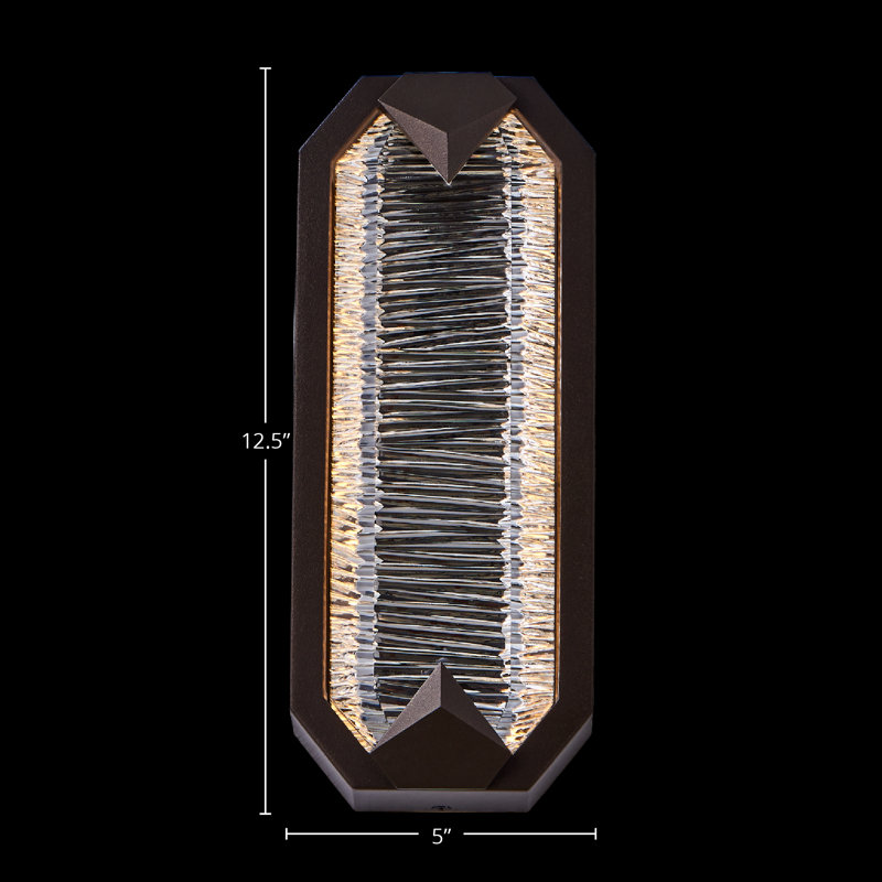 Carato Esterno Outdoor Sconce