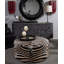 Zebra Hide Large Round
