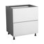 WITKITCHENS Cabitet moderne avec panneaux de particules l 36 po x P 24 po x H 34 1/2 po 