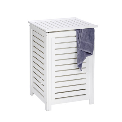 Argonaut Wood Cabinet Laundry Hamper