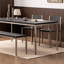 Table en bois de frêne simple en acier inoxydable Simple-108830478