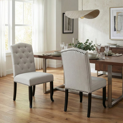 Chesson 19.25'' H Tufted Upholstered Side Chair