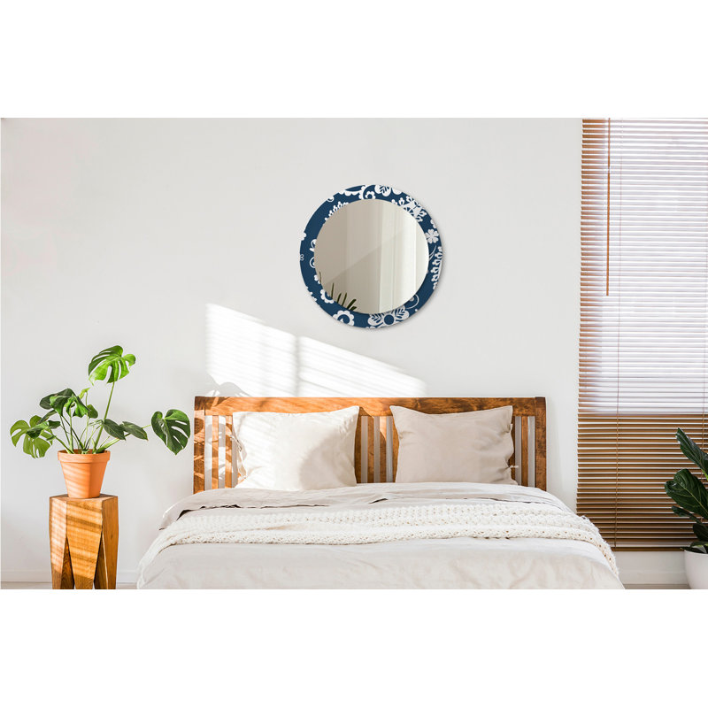 Huldar Glass Flat Wall Mirror