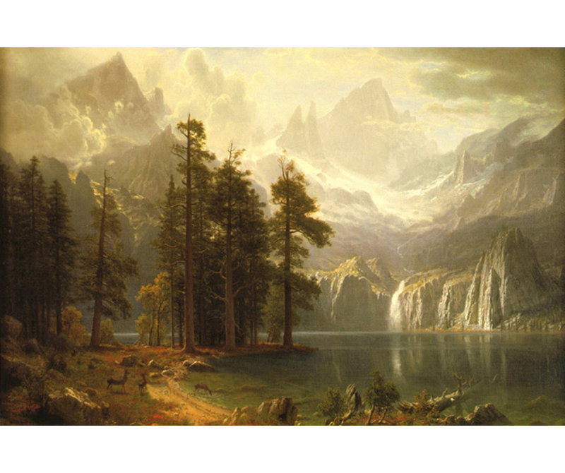 Sierra Nevada, 32" H x 48" W