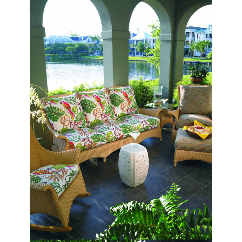 Reflections Outdoor Dining Armchair, White, Demo Oatmeal