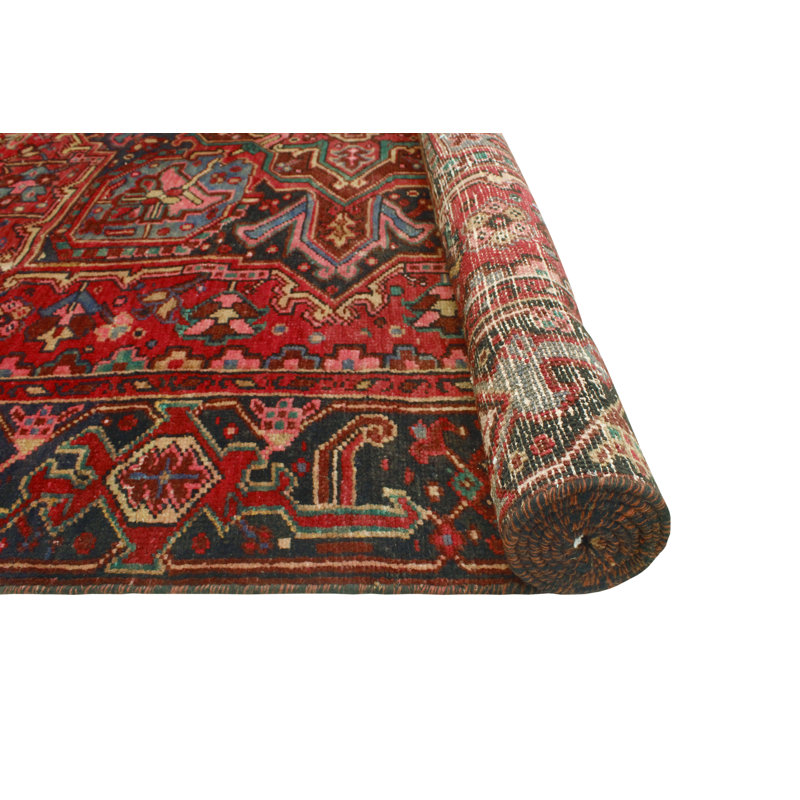 Khylar Distressed Gulfash Red Rug
