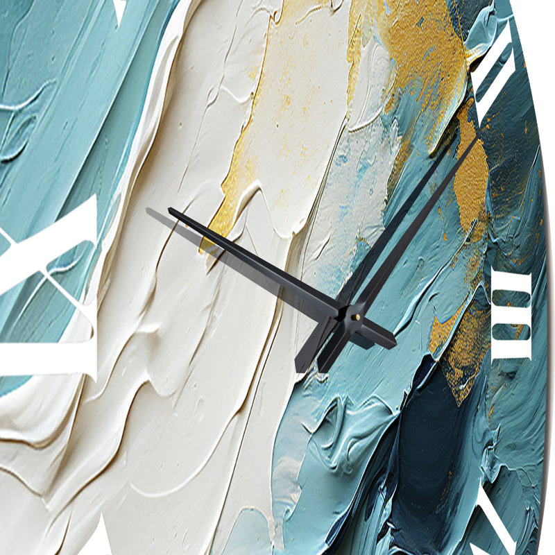 Horloge murale en or Golden Glory, Moyenne