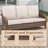 70.9-Inch Outdoor PE Wicker Rattan 3-Seat Sofa With Deep Beige Cushions | Gift Idea-1574152422