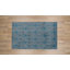 Tapis géométrique bleu-230392403