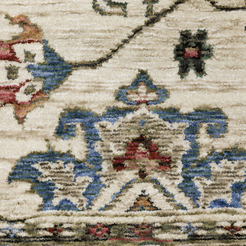 Suhaan Oriental Indoor Rug, Rectangle 6'7" x 9'9"