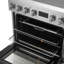 Cuisinière à induction 30 po Forno Torino, four à convection véritable, friture à l'air, air sous vide, acier inoxydable-133804789