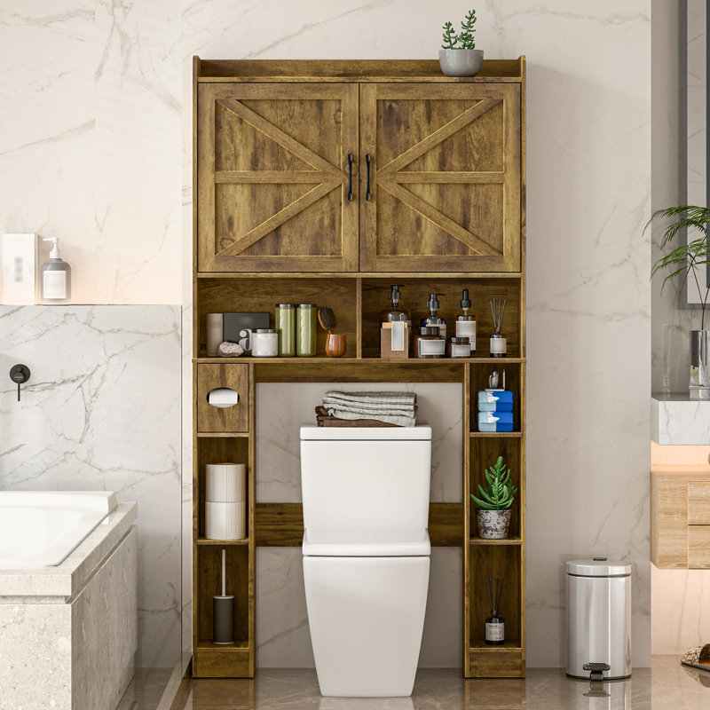 Over The Toilet Storage Cabinet, Brown