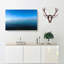 Across the Sea to Bournemouth in Abstract - Wrapped Canvas-55305750