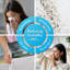 Vonhaus Dehumidifier 6l/day, 1.1l Water Tank