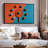 " Color Block Ping Pong Wall Art " Print-81204699