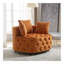Fauteuil d'appoint 40,6 pouces de largeur de meuble / fauteuil demi-tonneau classique pour salon / fauteuil de loisir moderne-372935257
