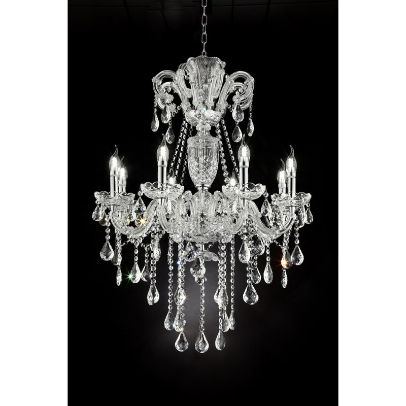 Lustre 37 lumières à DEL en cristal 37 po In Eilish