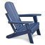 Chaise de jardin d'extérieur pliante Adirondack