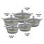 Mianra 10 - Piece Non-Stick Aluminum Cookware Set