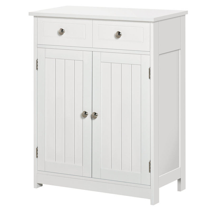Sekani Freestanding Bathroom Shelves, White