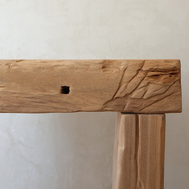 Console en bois massif de style chinois