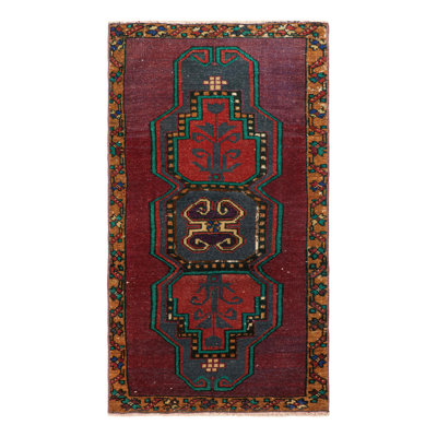 One-of-a-Kind 1'8" X 3'0" Area Rug