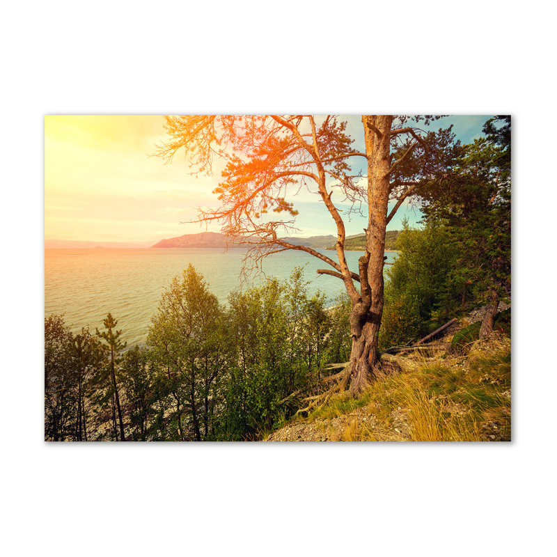 Scandinavia Lake - Wrapped Canvas Print