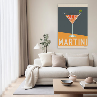 Mid-Century Modern Cocktail Poster I