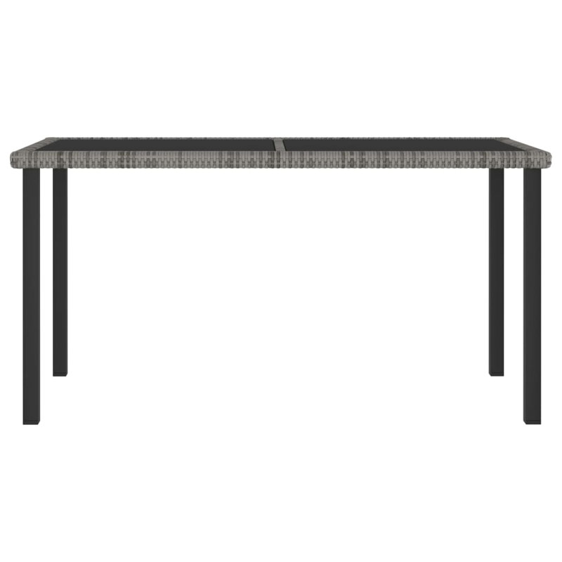 Table de salle à manger Garden, 28.7" H x 55.1" W x 27.6" D