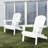 Wood Lounge Patio Chair For Garden Outdoor Wooden Folding Embossed Adirondack Chair Set Of 2 Solid Cedar Wood Lounge Patio Chair With Wood Grain-547546089