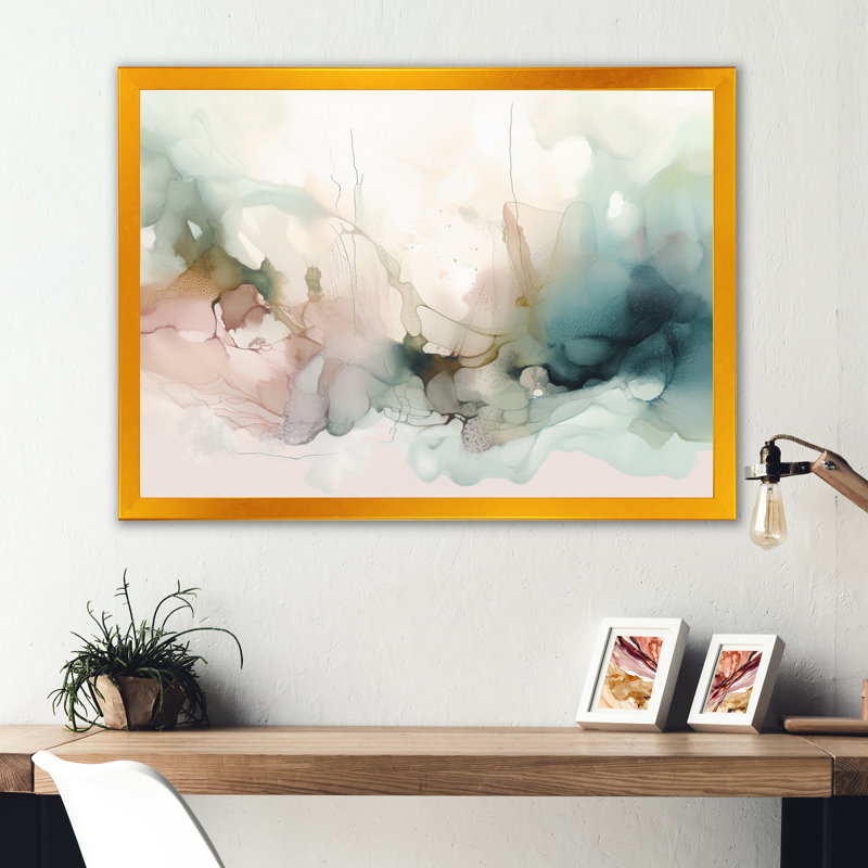 Éclat de peinture vibrante I - décoration murale géométrique moderne, H 12 po x l 20 po x P 1 po