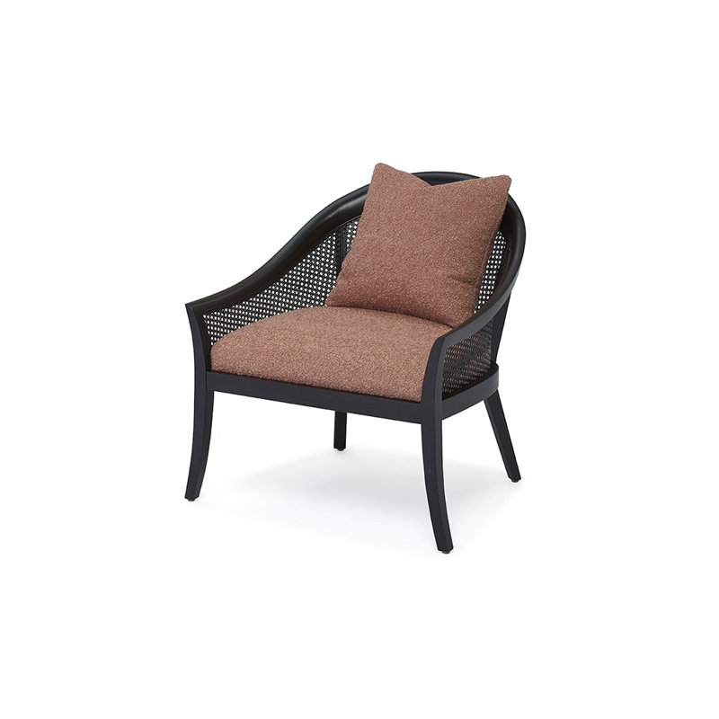Dagny Armchair, Ebony, Monsieur Dice