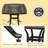 Weather-Resistant Aluminum Side Table – End Table For Patio, Backyard, Poolside & Indoor Use With Easy Maintenance Design