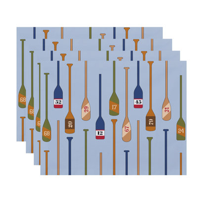 Aksel Polyester Nautical Rectangle Placemat