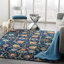 Tapis bleu marine Verda-492058657