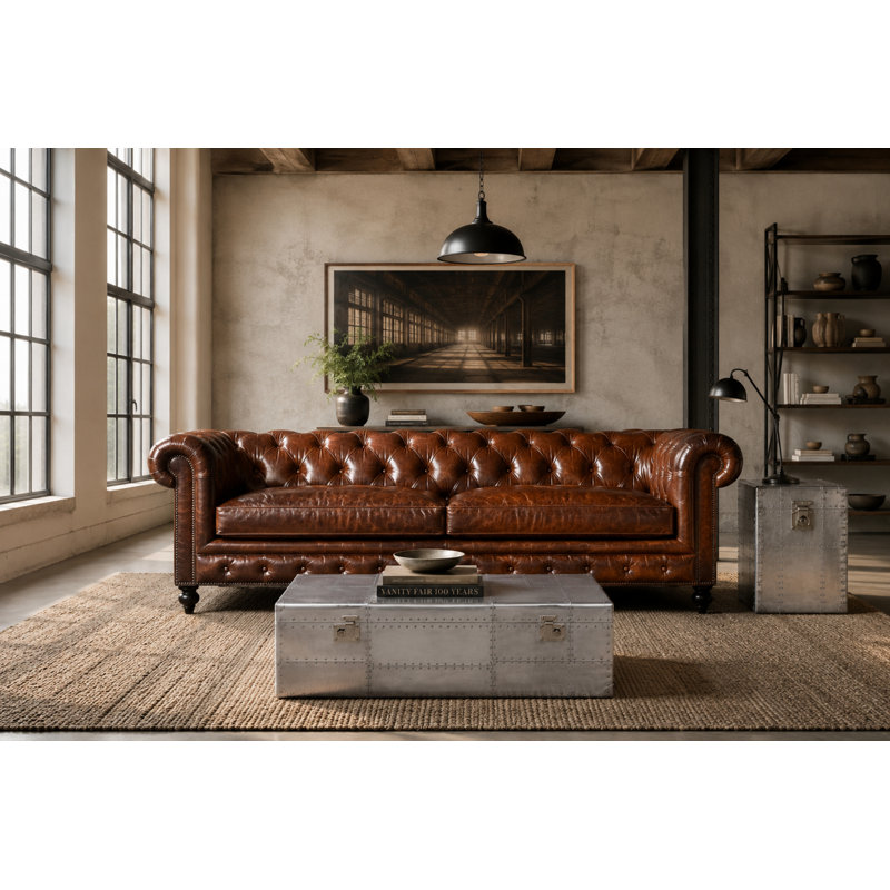 Bromley Leather Chesterfield Sofa