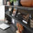 Hutch, Brown Finish