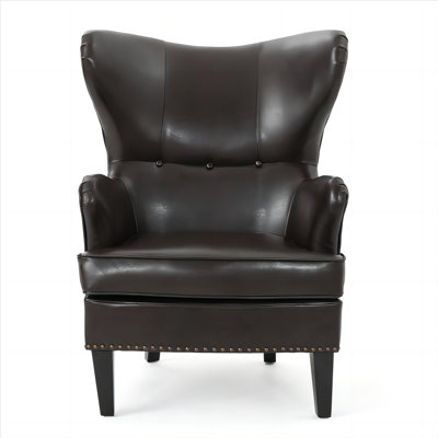 Barnard Faux Leather Armchair