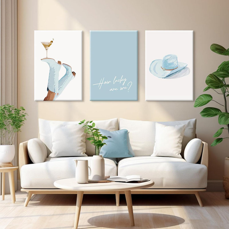 3 Piece Wrapped Canvas Print