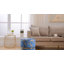 Repose-pieds rond en velours Samantha-819988123