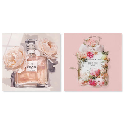 Blush Pink Whimsy Glam Art 